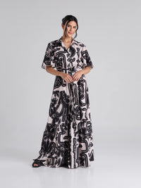 Vestido Caminos - Arena