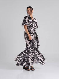 Vestido Caminos - Arena