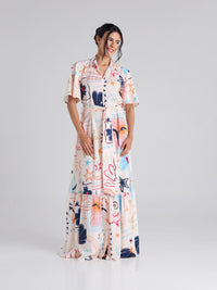 Vestido Happy life - Marfil