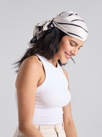 Pañoleta Waves - Marfil