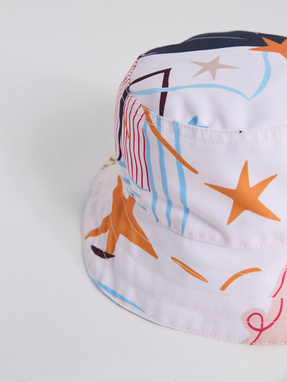 Bucket hat Happy life - Marfil