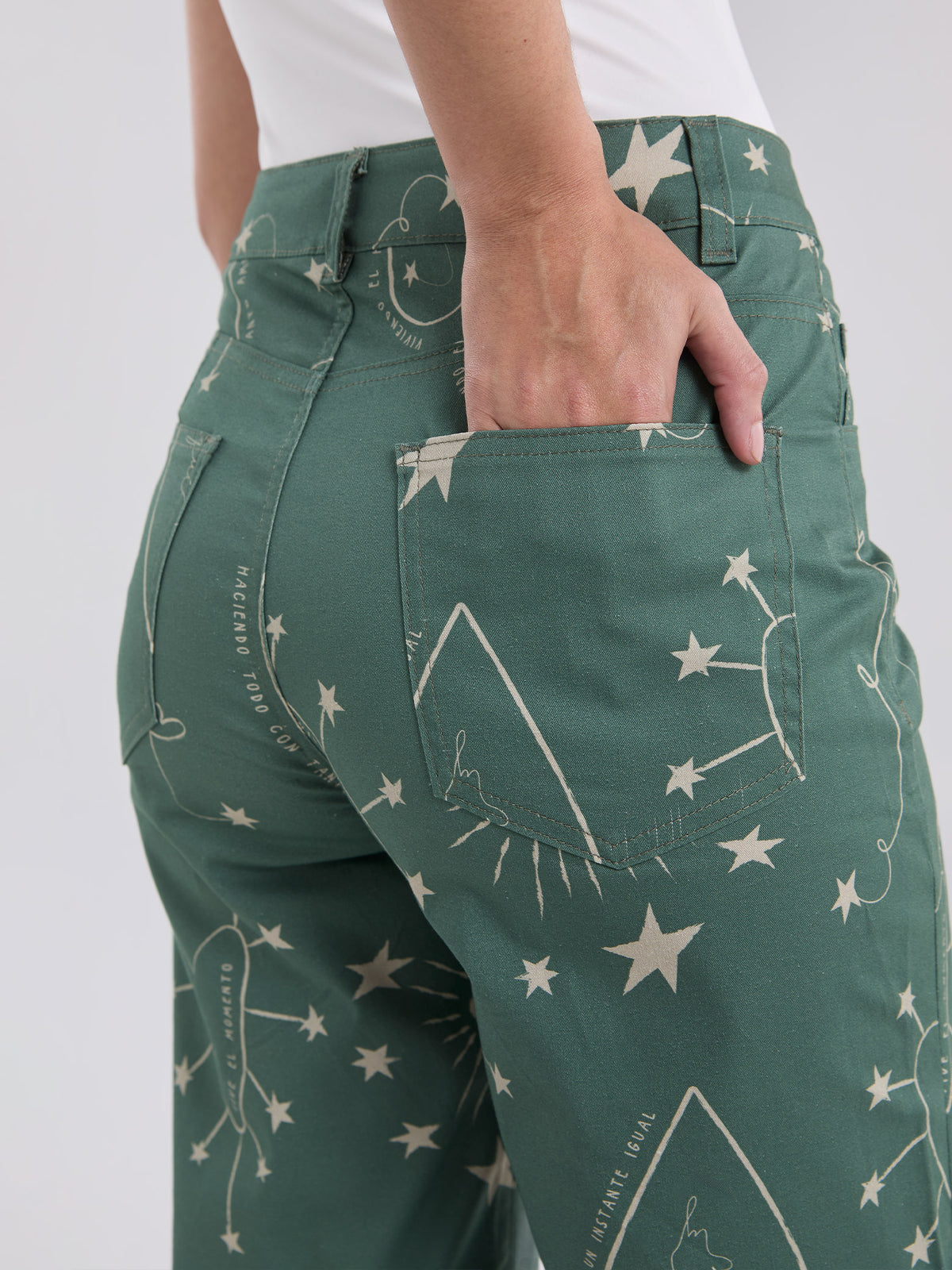 Pantalón Aquí y ahora - Verde