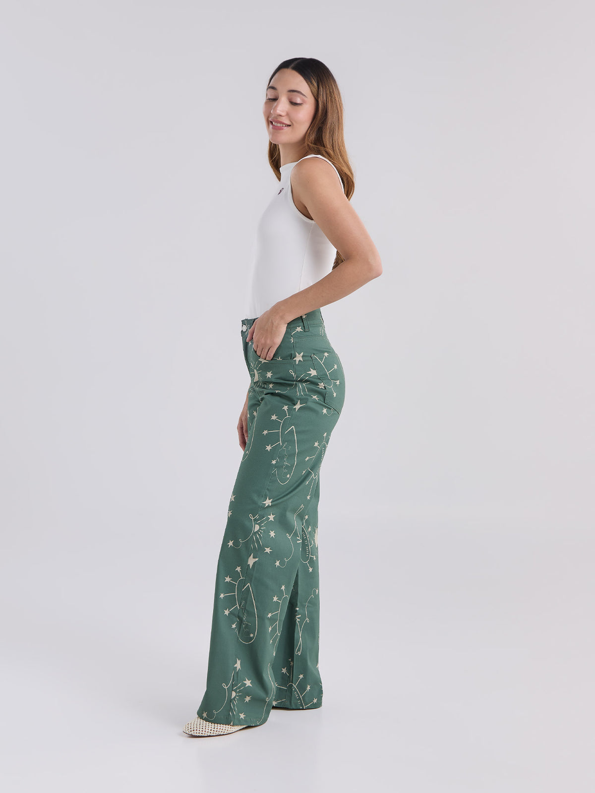 Pantalón Aquí y ahora - Verde