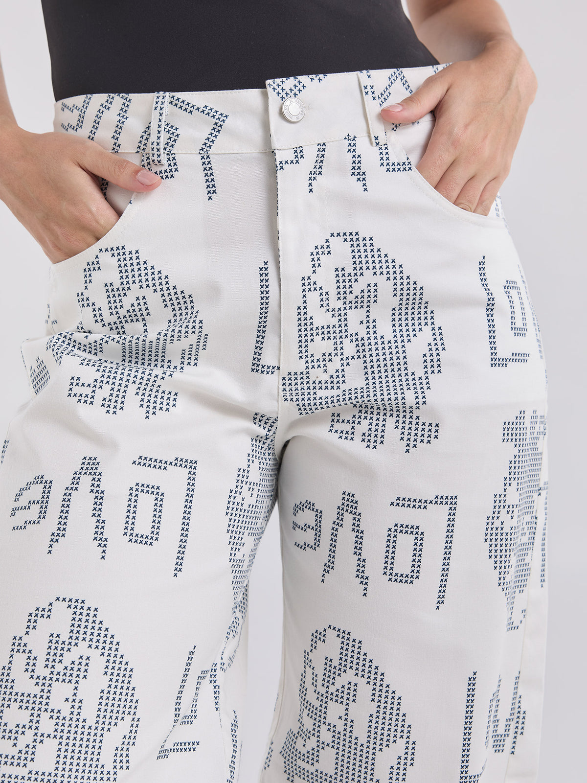 Pantalón Love - Marfil