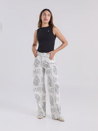 Pantalón Love - Marfil