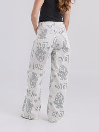 Pantalón Love - Marfil