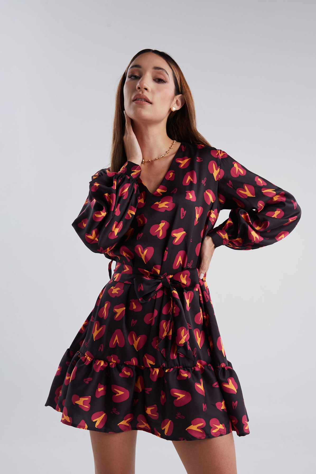 Vestido Heart - Negro