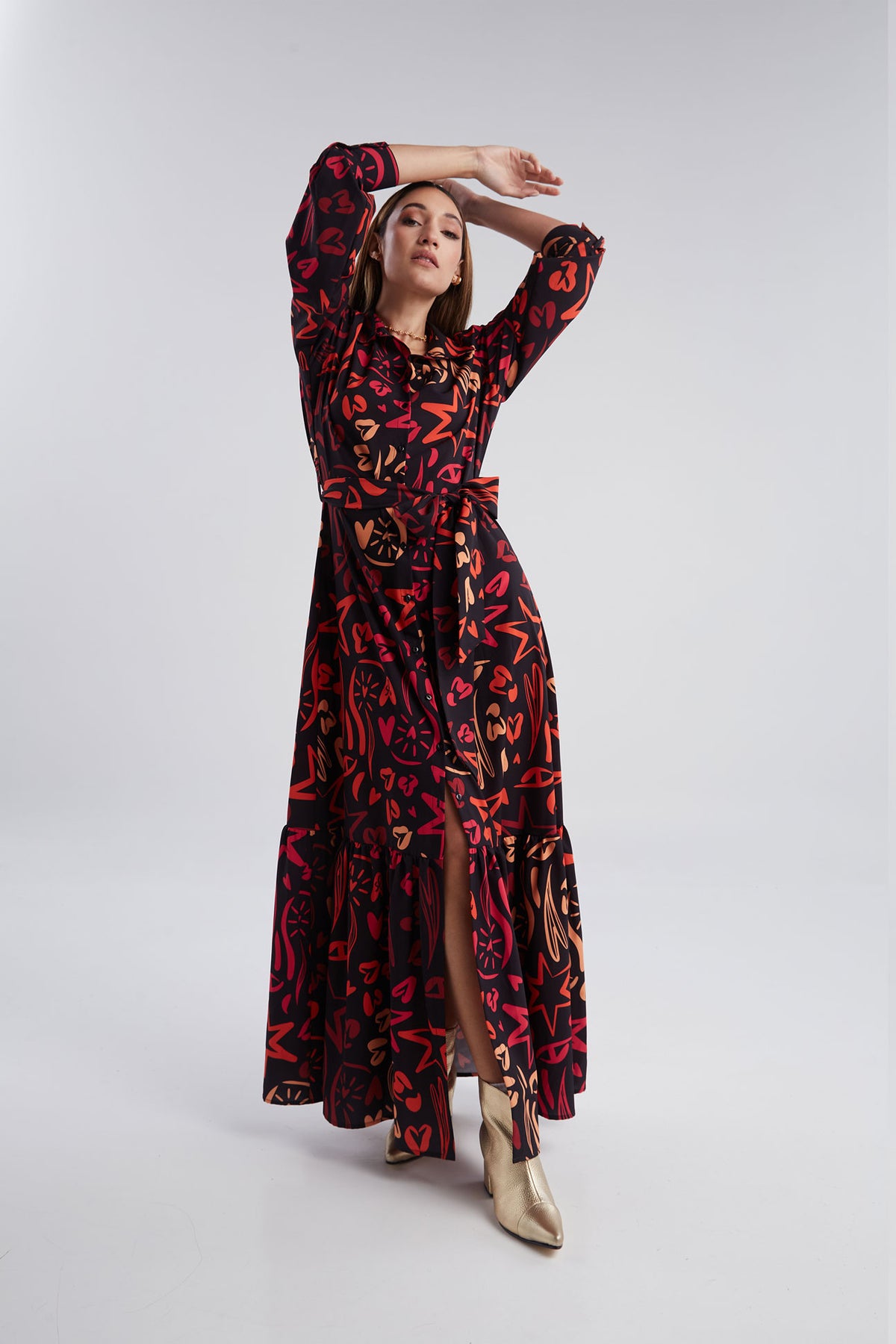 Vestido Dual Soul - Negro