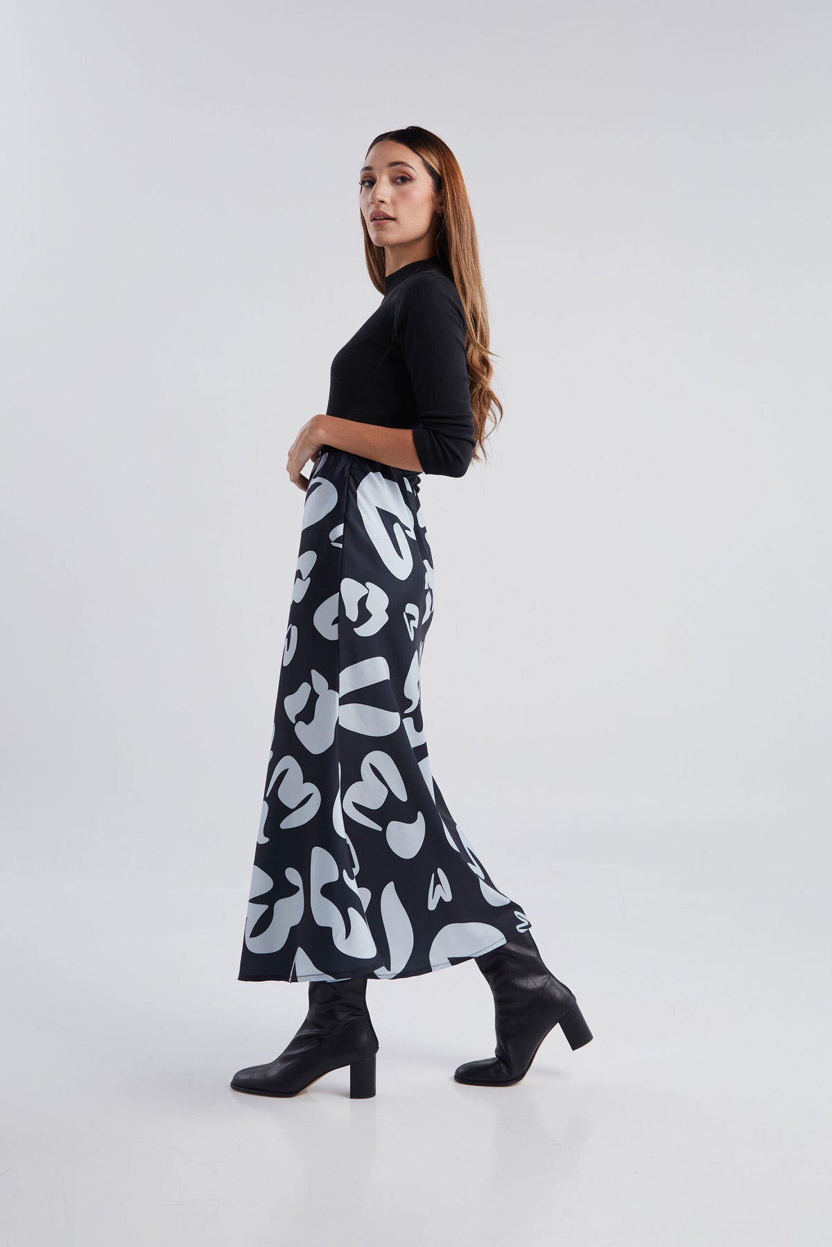 Falda Soy libre - Azul