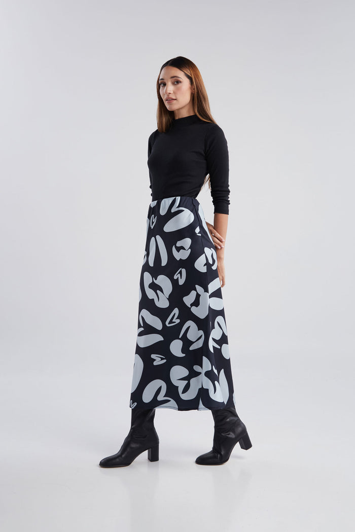 Falda Soy libre - Azul