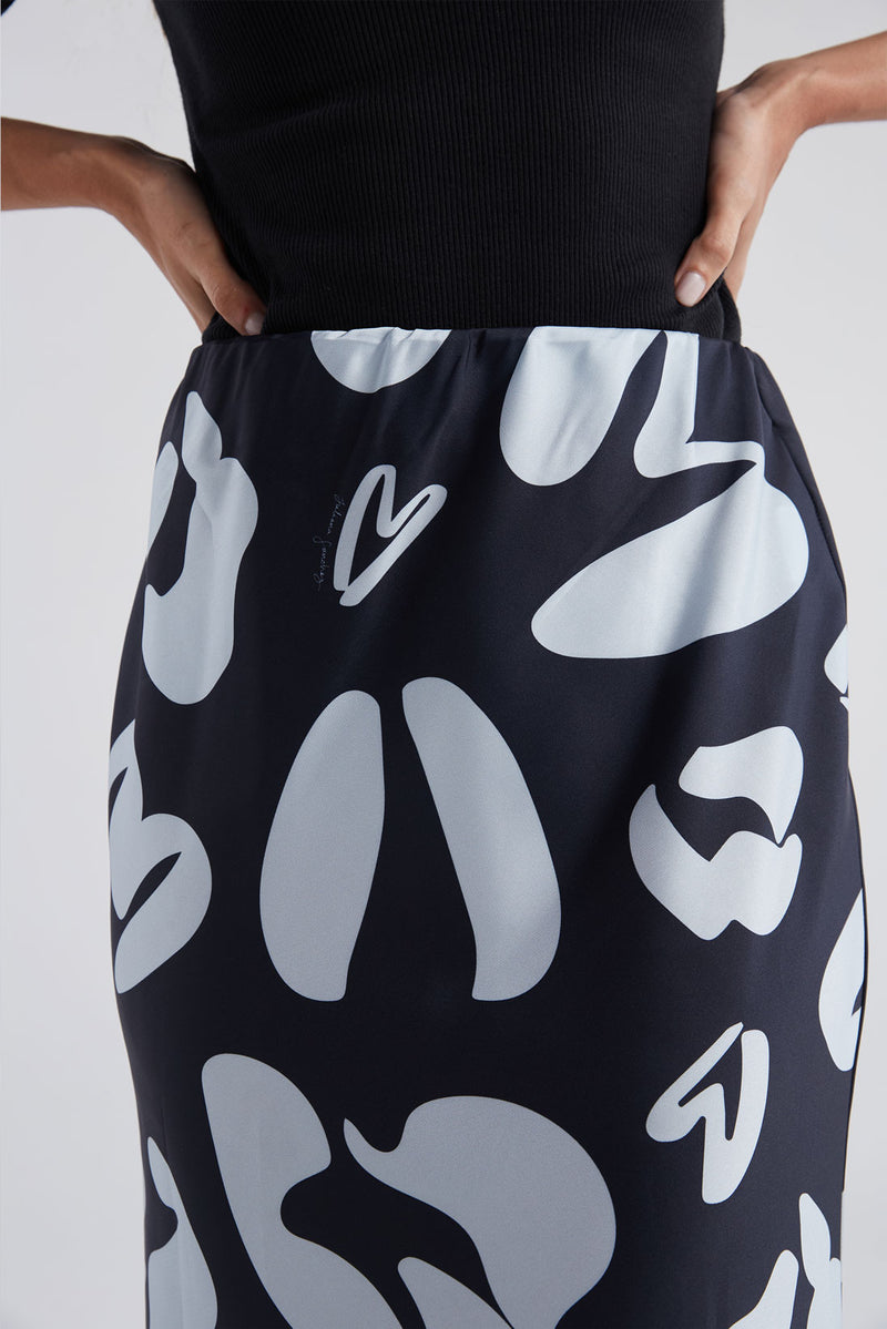 Falda Soy libre - Azul