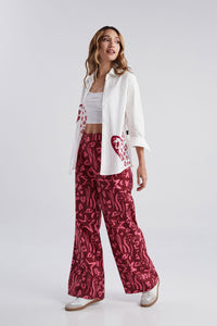 Pantalón There for you - Vinotinto