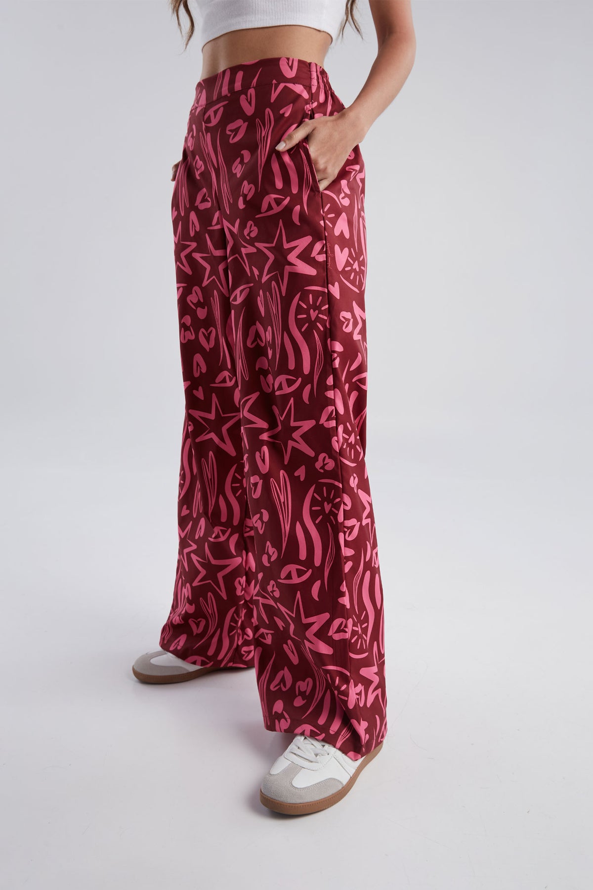 Pantalón There for you - Vinotinto