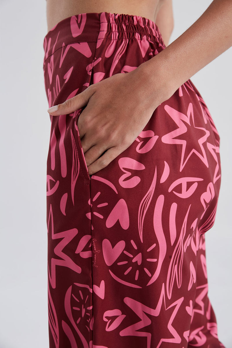 Pantalón There for you - Vinotinto