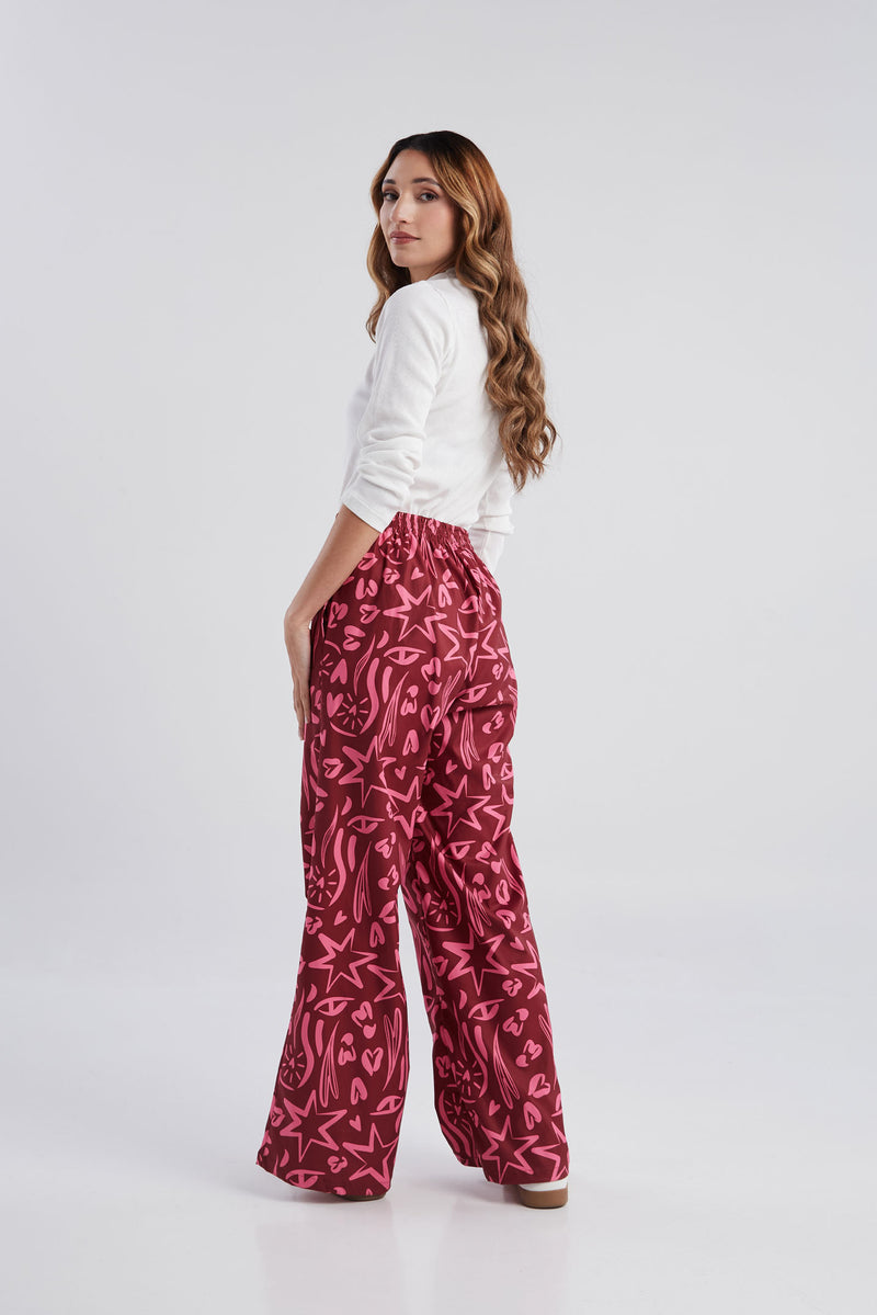 Pantalón There for you - Vinotinto