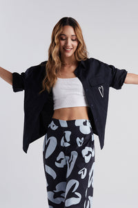 Sobrecamisa Made of love - Azul