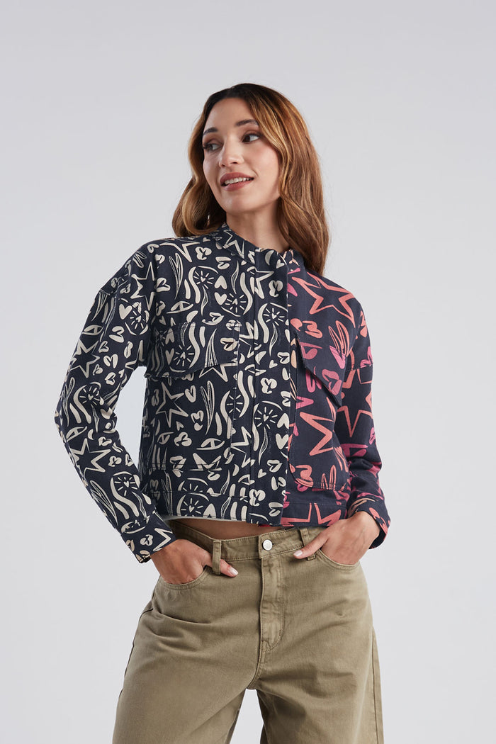 Chaqueta Dual Soul - Azul