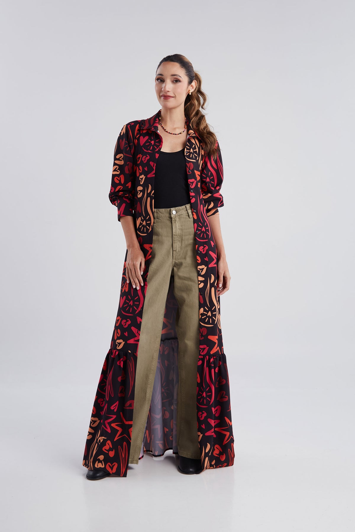 Vestido Dual Soul - Negro