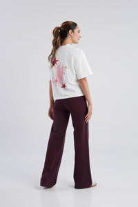 Pantalón Básico - Borgoña
