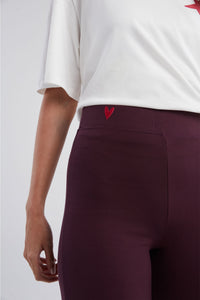 Pantalón Básico - Borgoña