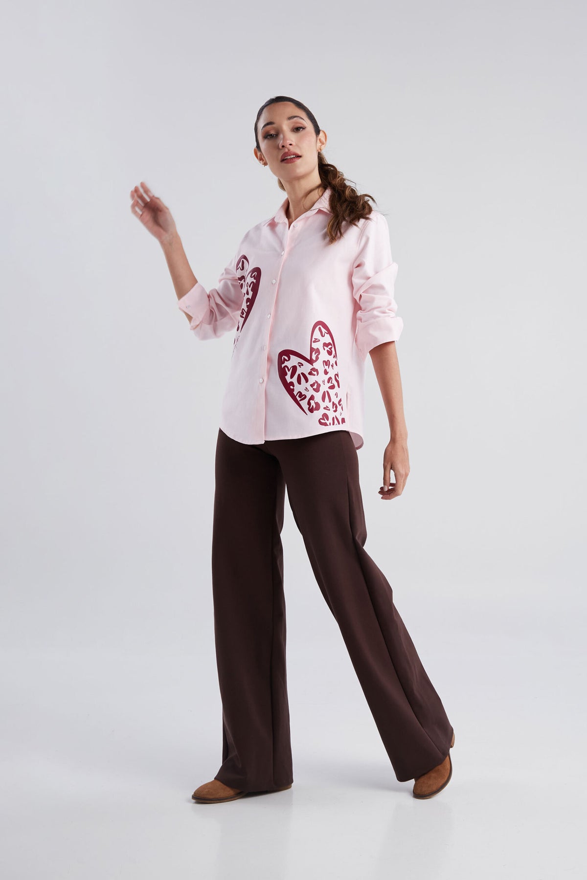 Pantalón Básico - Café