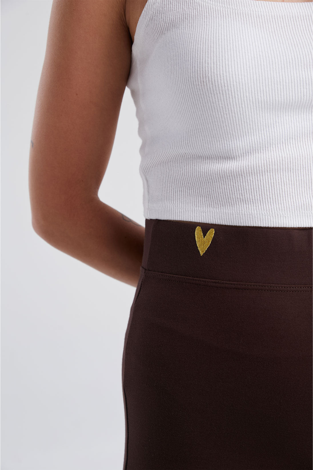 Pantalón Básico - Café