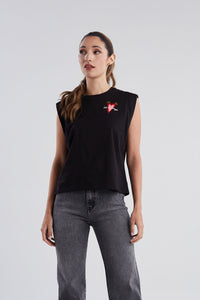 Camiseta Late mi corazón - Negro