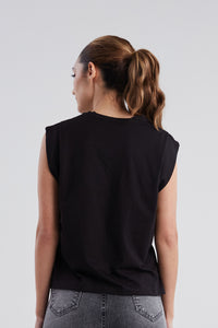 Camiseta Late mi corazón - Negro