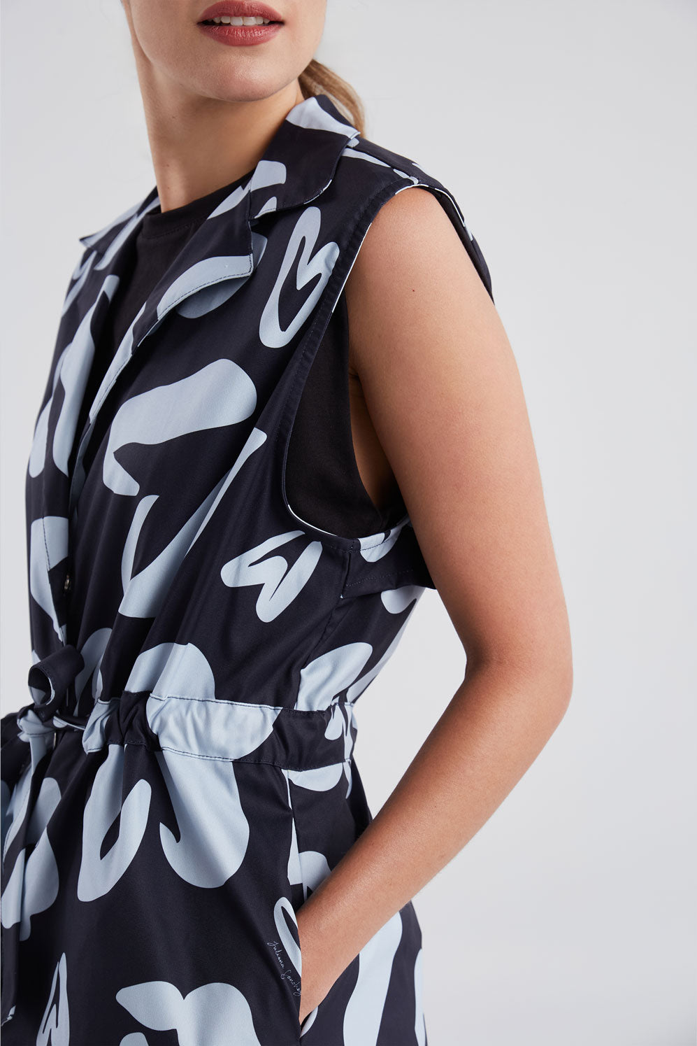 Chaleco Soy libre - Azul