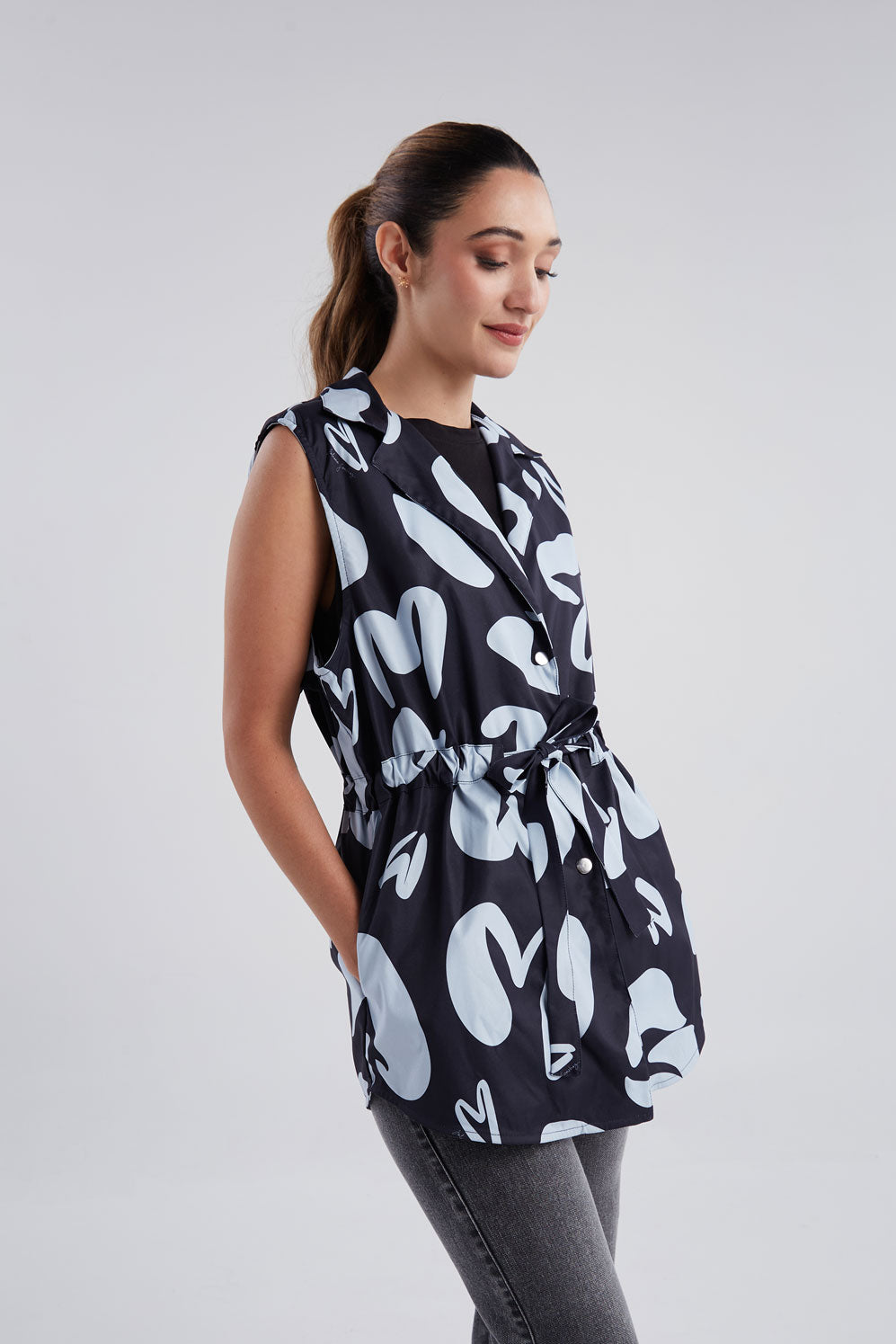 Chaleco Soy libre - Azul