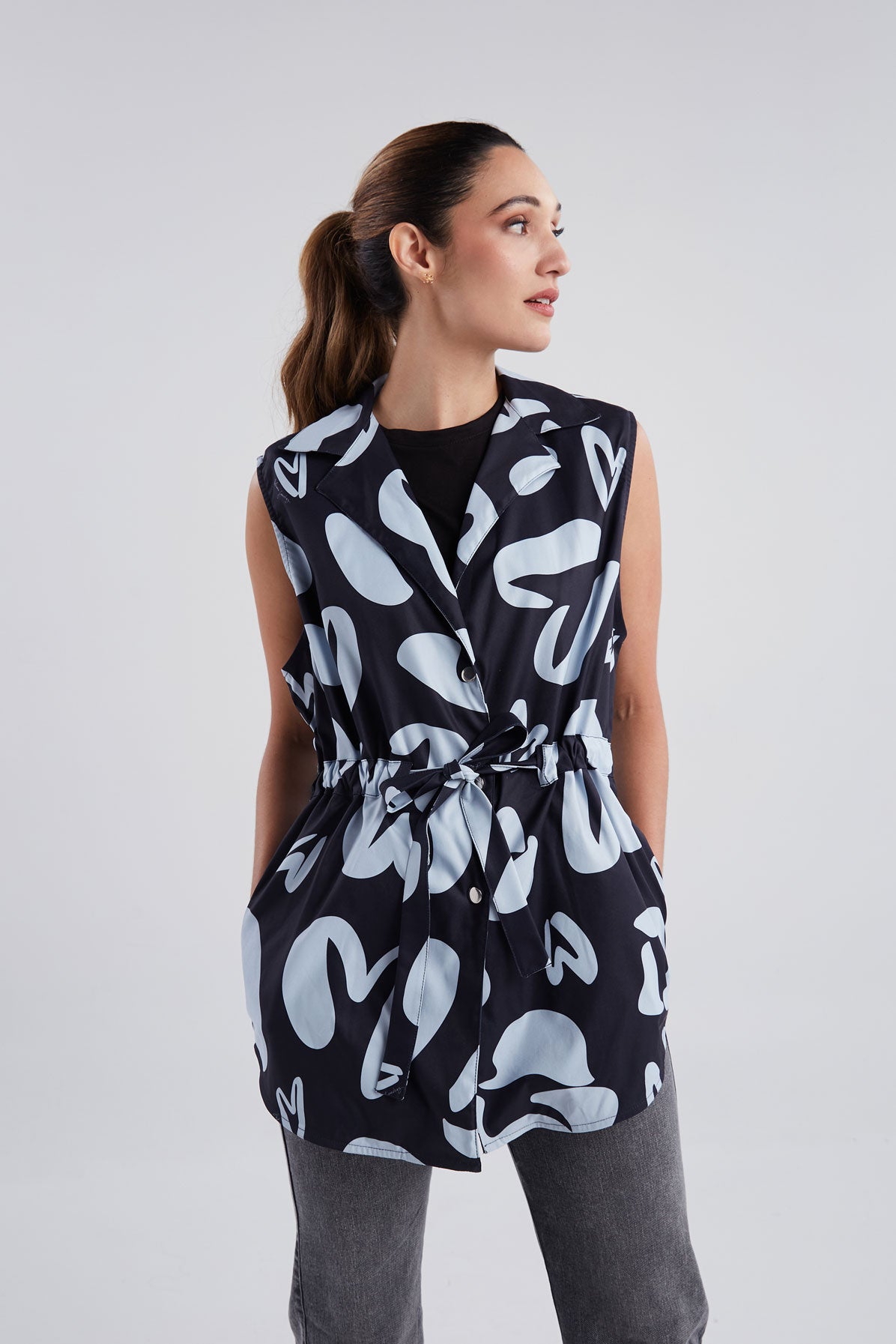 Chaleco Soy libre - Azul