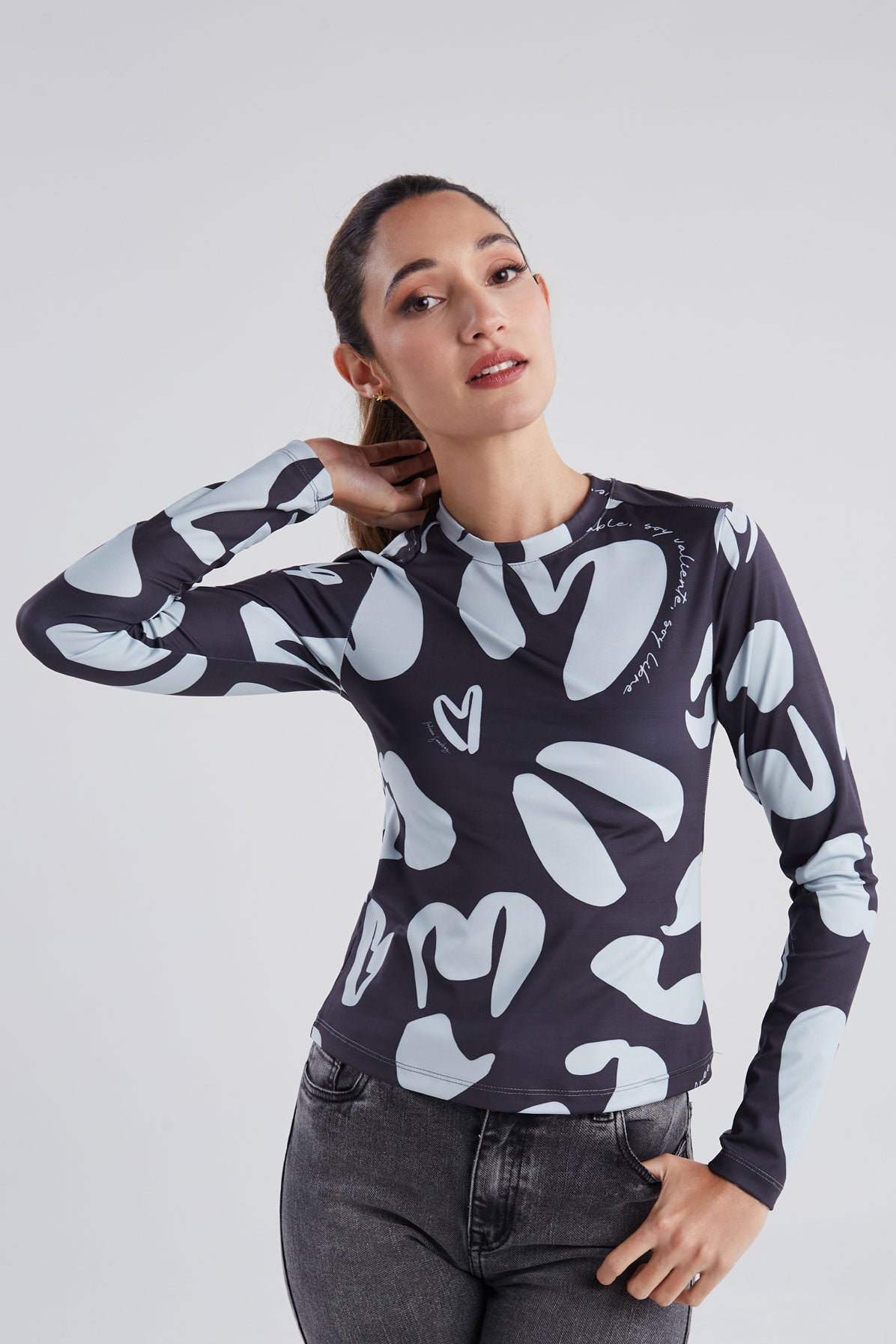 Top Soy libre - Azul