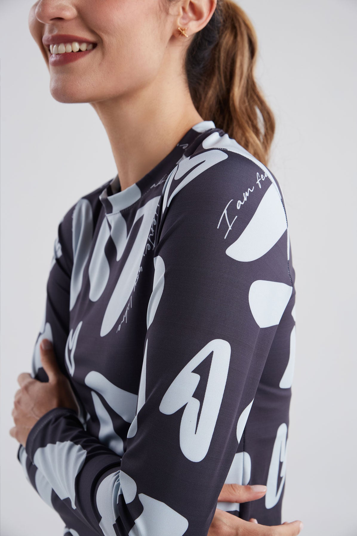 Top Soy libre - Azul