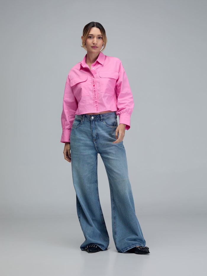 Camisa Time - Rosado