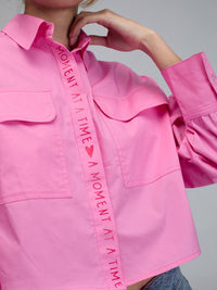 Camisa Time - Rosado