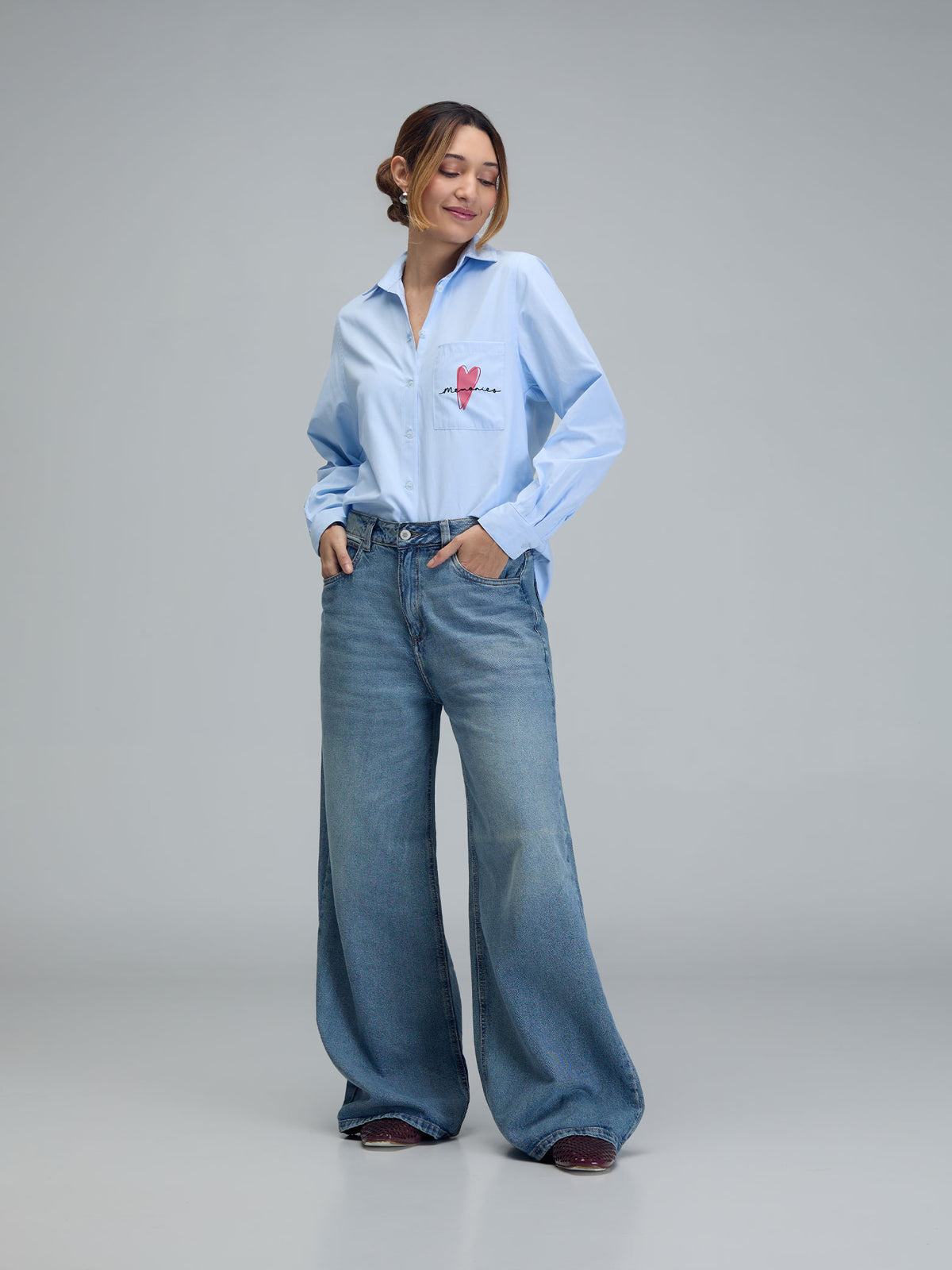 Camisa Memories - Azul