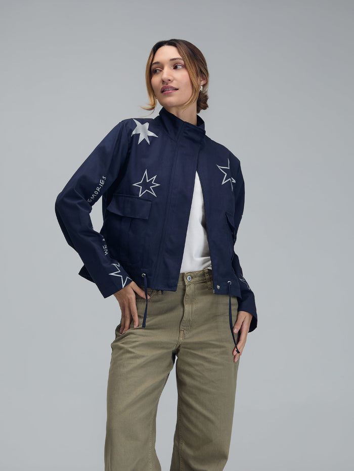 Chaqueta Somos recuerdos - Azul