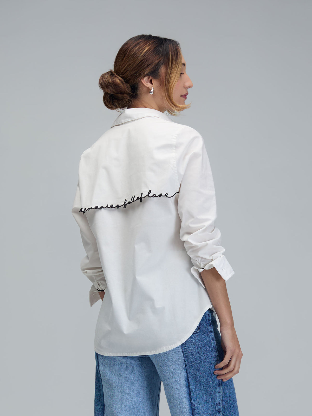 Camisa Memories - Marfil