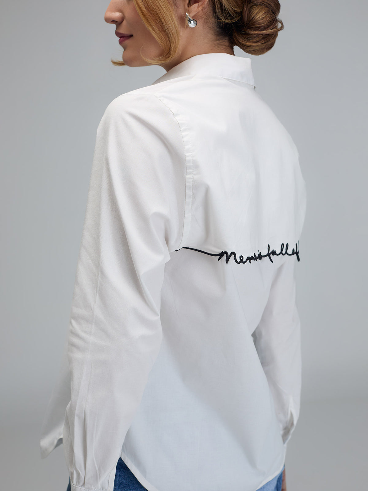 Camisa Memories - Marfil