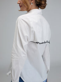 Camisa Memories - Marfil