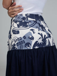 Falda Live & feel - Azul