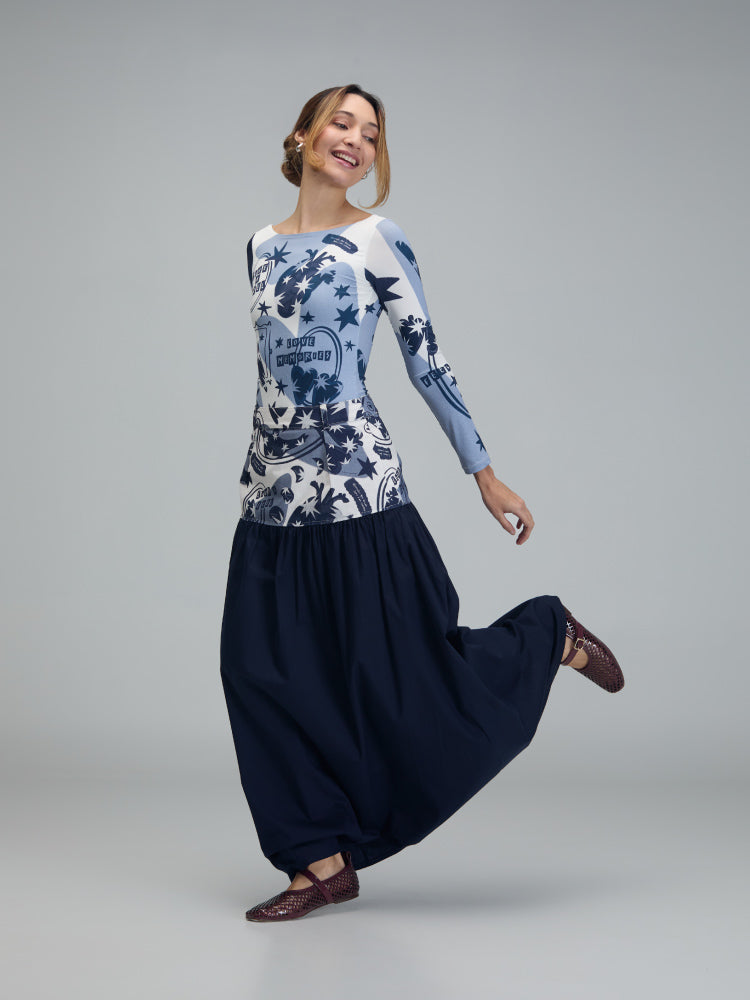 Falda Live & feel - Azul