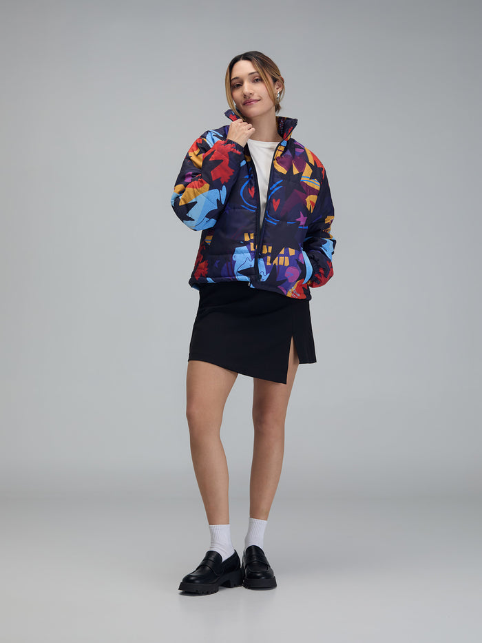 Chaqueta Fragmentos - Azul