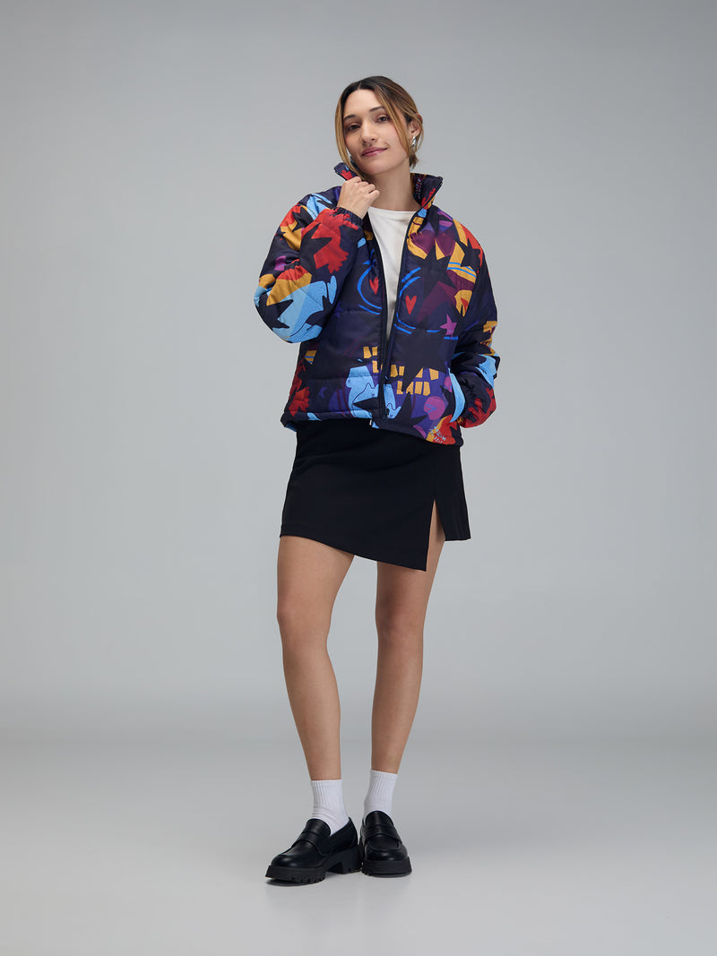 Chaqueta Fragmentos - Azul