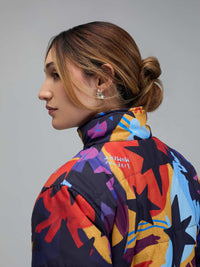 Chaqueta Fragmentos - Azul