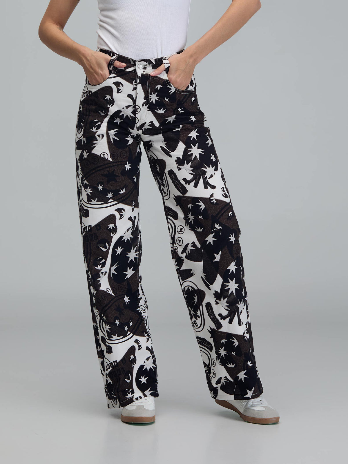 Pantalón Live & feel - Café