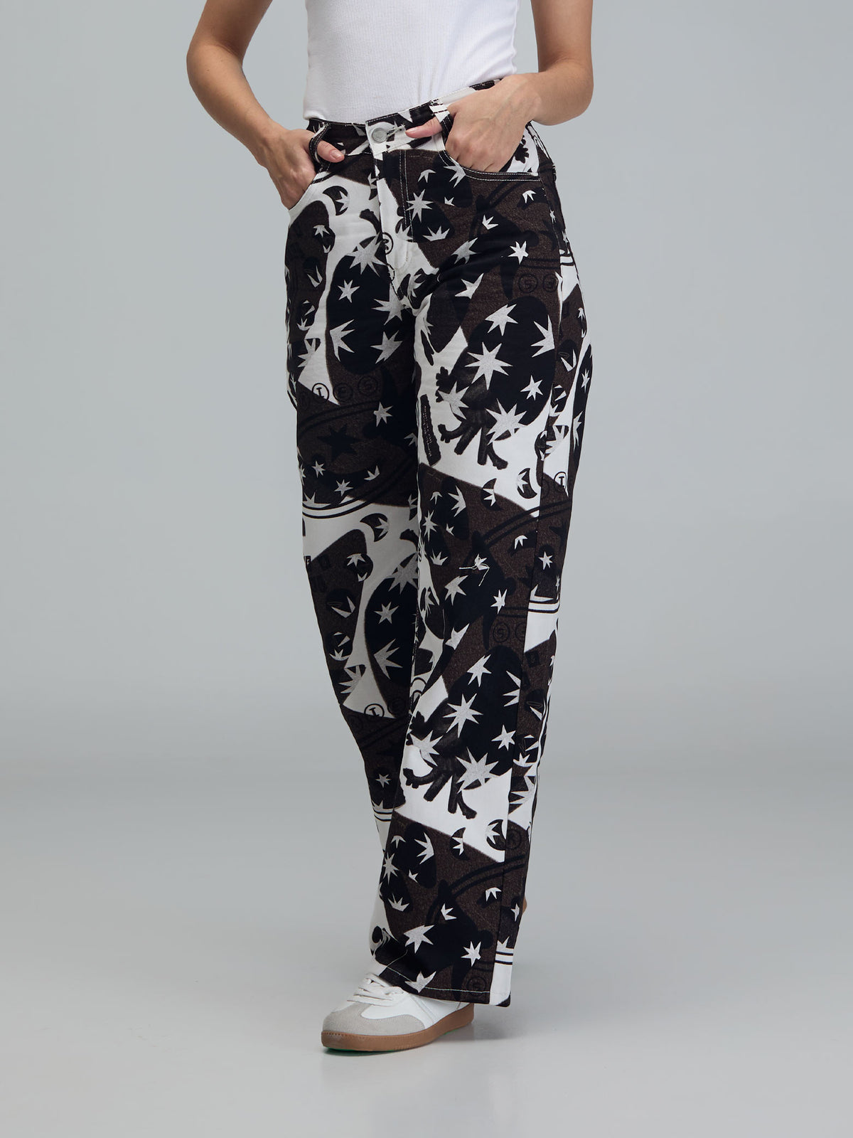 Pantalón Live & feel - Café