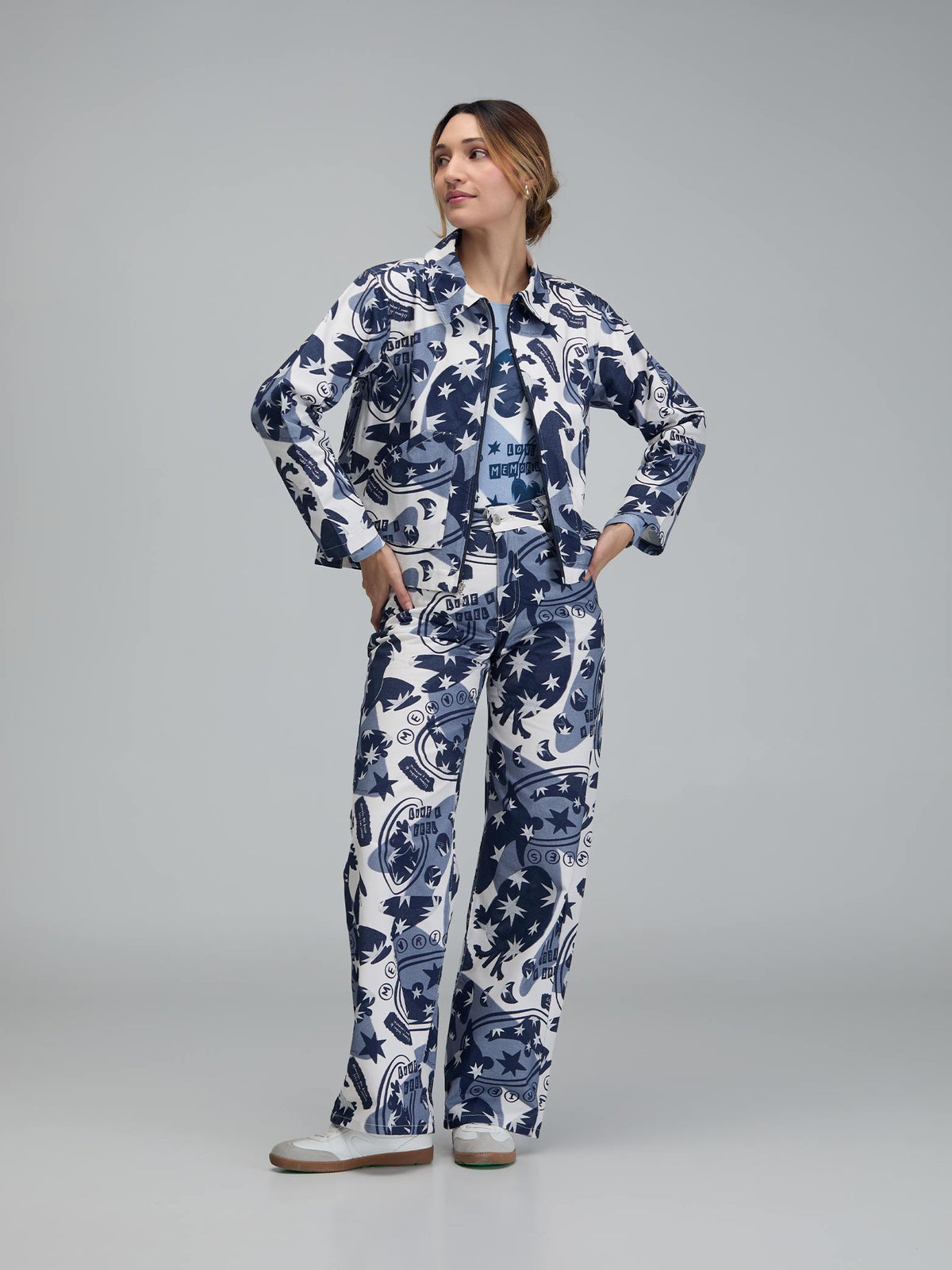 Pantalón Live & feel - Azul