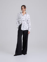 Camisa Garden - Marfil