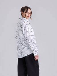 Camisa Garden - Marfil